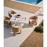 Kave Home Betonska vrtna miza 135x135 cm Addaia – | Shoptok.si