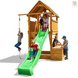 Fungoo Set FORTRESS TOYBOX - drveno dječje igralište | shoptok.hr