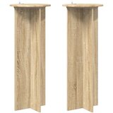  Stalak za biljke 2 pcs Hrast sonoma Ø40 x 100 cm | shoptok.hr