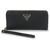 Guess LAUREL (ZG) SLG LARGE ZIP AROUND Crna | shoptok.hr