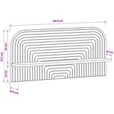  Zidna polica 2 kom. Hrast sonoma 80.5 x 13.5 x 37.5 cm | shoptok.hr