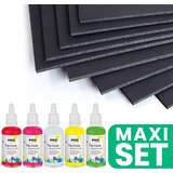  Set mastila Triton i ploča od crne pene 50k70 cm Cene