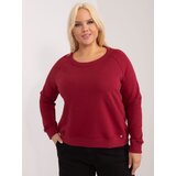 BASIC Feel Good Sweatshirt-RV-BL-6326.02X-burgundy | Shoptok.si