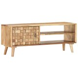 TV ormarić 100 x 35 x 40 cm od masivnog bagremovog drva | shoptok.hr