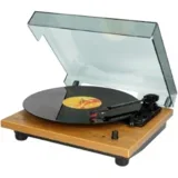 Drveni retro gramofon sa ugrađenim zvučnicima LS-10WD