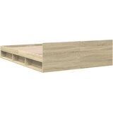  Okvir kreveta s ladicama boja hrasta sonome 150 x 200 cm drveni | Eponuda.com