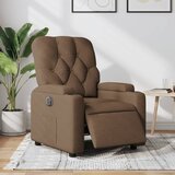 Maison Chic Električni naslanjač - Relax naslanjač rjavo blago, (22061454) | Shoptok.si
