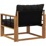  Set vanjskih sofa Čvrsto drvo akacije i Textilene Prirodna | shoptok.hr