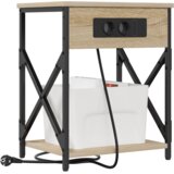 vidaXL Noćni ormar sonoma hrast 41 x 31 x 51 cm Konstruirano drvo | shoptok.hr