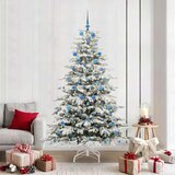  Umjetno božićno drvce s nogom Bijelo 210 cm PE i PVC | shoptok.hr