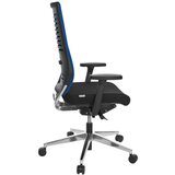 MID.YOU Vrtljiv Stol Pro-tec 700, Črna, Modra | Shoptok.si