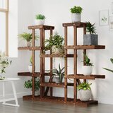  Stalak za cvijeće 110 x 25 x 110,5 cm od masivne jelovine | shoptok.hr