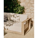 Kave Home Bež/u svijetloj prirodnoj boji vrtna sofa od masivnog bagrema Ambra – | shoptok.hr
