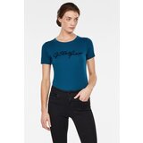 G-star T-shirt - Graphic 4 optic slim r t wmn s\s blue | shoptok.hr