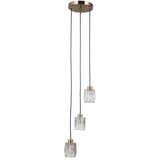  ITALUX PND-40813-3R-HBR - Luster na sajli TORNO 3xE14/40W/230V zlatni | Eponuda.com