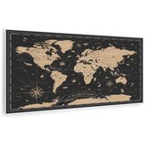Klarstein Wonderwall Air Art Smart, infrardeči grelnik, nočni zemljevid, 120 x 60 cm, 700 W Cene