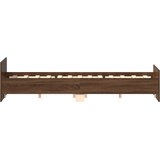  Okvir kreveta s uzglavljem i podnožjem boja hrasta 150x200 cm | Eponuda.ba