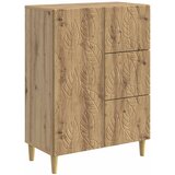 vidaXL Strani šal Artisan hrast 66 x 34,5 x 90 cm Inženirski les, (5000253325) | Shoptok.si