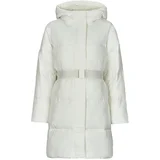 LOGO BELT LONG PUFFER Bijela