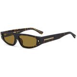 Dsquared2 D20184/G/S 086/70 ONE SIZE (60) Havana/Rjava Cene