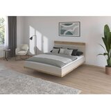 Premium Living Postelja Ellmau, Barva Hrasta, Barva Šampanjca, 160x200 | Shoptok.si