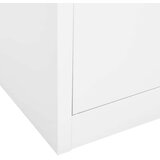  Uredski ormarić bijeli 90 x 40 x 180 cm čelični | shoptok.hr