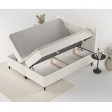 Maison de Rêve Kremno bela boxspring postelja s prostorom za shranjevanje 200x200 cm Urbaneo – | Shoptok.si