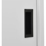  Uredski ormarić s kliznim vratima svjetlosivi 90x40x180cm čelik | Eponuda.com