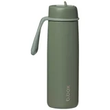 termo steklenička Flip Top 690 ml olive