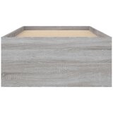 vidaXL Posteljni okvir siva sonoma 75x190 cm | Shoptok.si