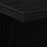  Noćni ormar 2 pcs Crni hrast 35 x 35 x 55 cm Konstruirano drvo | shoptok.hr