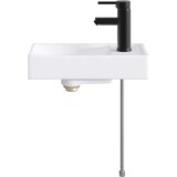  Umivaonik za kupaonicu Mat Crna 40,5 x 22,5 x 11,5 cm Metal | shoptok.hr