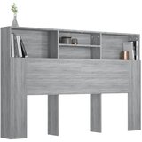  Uzglavlje s ormarićem boja hrasta sonome 160 x 19 x 103,5 cm | shoptok.hr