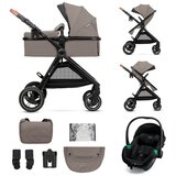 Kinderkraft esme pro kolica za bebe 3U1 sand beige Cene