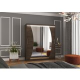 ADRK Klizni ormar s ogledalom DOLORES 180 cm - OKOLADA | shoptok.hr