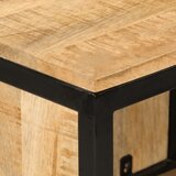  Kupaonski ormarić 40x27x90 cm od masivnog drva manga i željeza | shoptok.hr