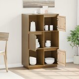  Visoka komoda boja meda 74 x 35 x 117 cm od masivne borovine | Eponuda.com