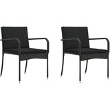  Vrtni set Crna poliratan | shoptok.hr