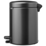 Brabantia Kanta za smeće s pedalom Newicon 5 L s plastičnim unutarnjim dijelom - Confident Grey | shoptok.hr