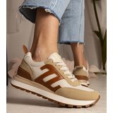 Gemre Beige women's sports sneakers Marena | Shoptok.si