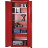 mauser skladiščna omara, brez odprtih skladiščnih posod, vxšxg 820 x 680 x 280 mm, dve barvi, korpus črn, vrata siva | Shoptok.si
