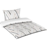 Esposa obojestranska posteljnina 140/200 cm saten naravne barve | Shoptok.si