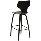 DAN-FORM Denmark Črn barski stol (višina sedeža 75 cm) S.I.T – | Shoptok.si