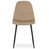  PADVA stolica - baršunasto smeđe / crne noge x 2 | shoptok.hr