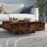  Stolić za kavu boja hrasta 90 x 60 x 31 cm konstruirano drvo | shoptok.hr