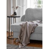 Miuform Svetlo siv ležalnik iz rebrastega žameta (desni kot) Chic Charlotte – | Shoptok.si