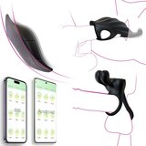 SuperLove Couple Sex Toy Set Black Cene