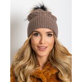 Wool Fashion Italia Cap-AT-CZ-173501.44-light brown | Shoptok.si