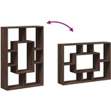 vidaXL Knjižna omara rjavi hrast 63x20x90 cm inženirski les | Shoptok.si