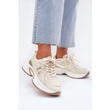 Boto Women's Sneakers On A Chunky Sole Beige Davira | ePonuda.com